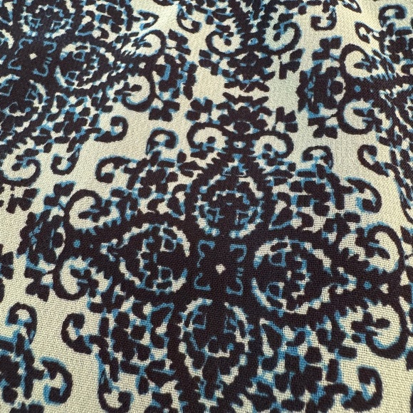 CAbi‎ Camisole Blue and Green Geometric Tank Top - Picture 10 of 12